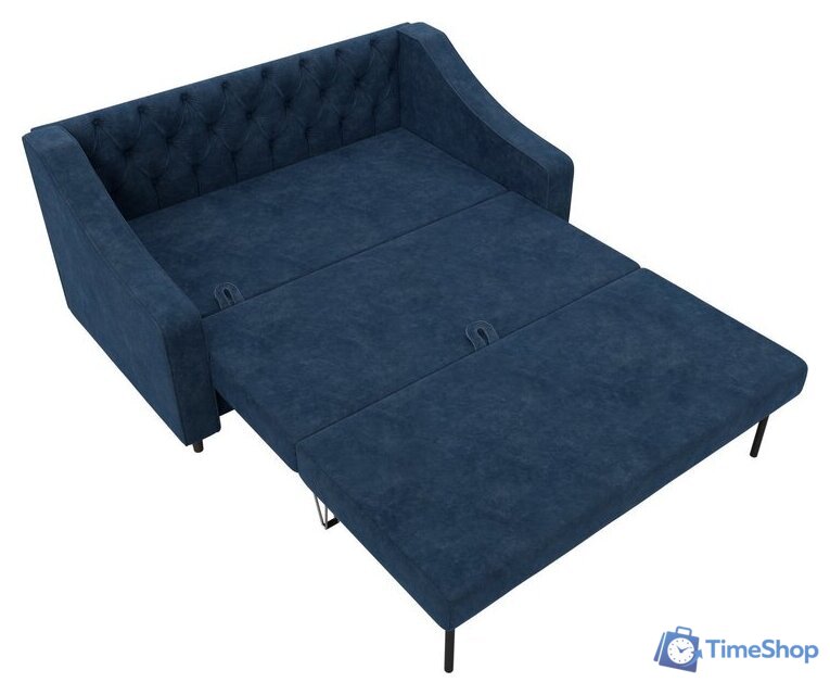 Диван Лига диванов Лига-071 129781 (велюр Brut 11 синий) - Изображение №8 — Интернет-магазин Time-Shop