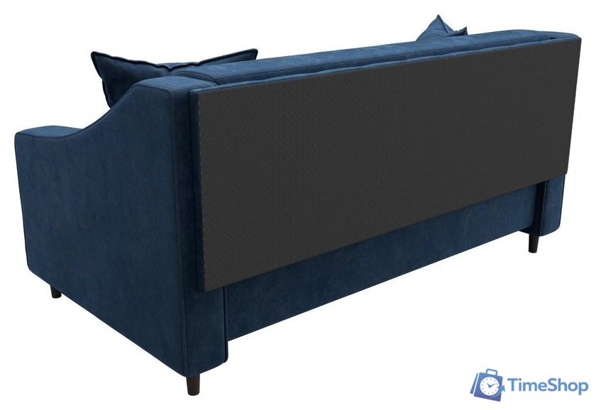 Диван Лига диванов Лига-071 129781 (велюр Brut 11 синий) - Изображение №6 — Интернет-магазин Time-Shop