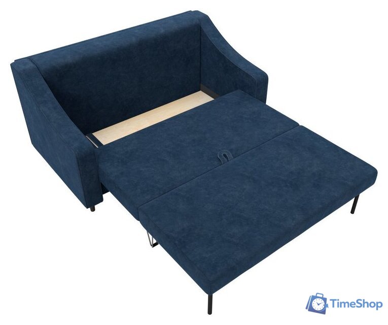 Диван Лига диванов Лига-071 129781 (велюр Brut 11 синий) - Изображение №7 — Интернет-магазин Time-Shop