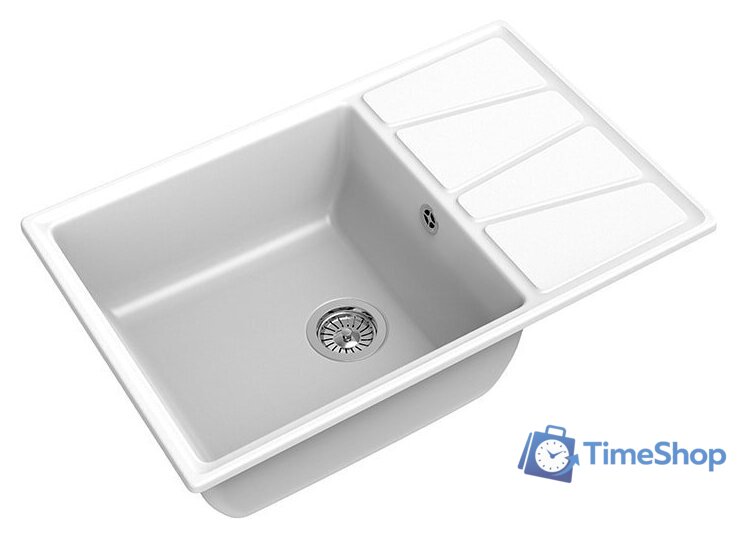 Кухонная мойка GranFest GF-V-780L (иней) - Изображение №1 — Интернет-магазин Time-Shop