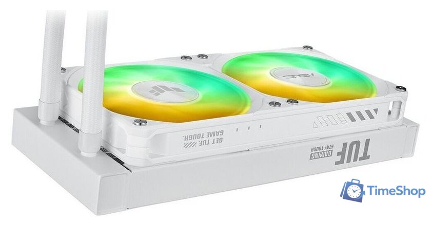 Система жидкостного охлаждения для процессора ASUS TUF Gaming LC III 240 ARGB White Edition - Изображение №4 — Интернет-магазин Time-Shop