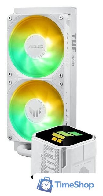 Система жидкостного охлаждения для процессора ASUS TUF Gaming LC III 240 ARGB White Edition - Изображение №3 — Интернет-магазин Time-Shop
