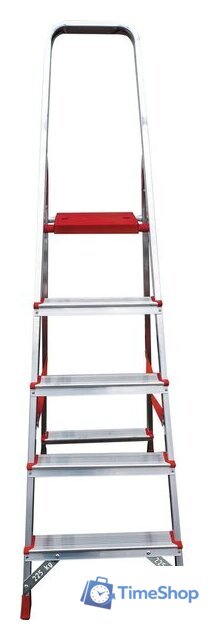 Лестница-стремянка Новая высота NV 311 алюминиевая профессиональная 5 ступеней - Изображение №4 — Интернет-магазин Time-Shop