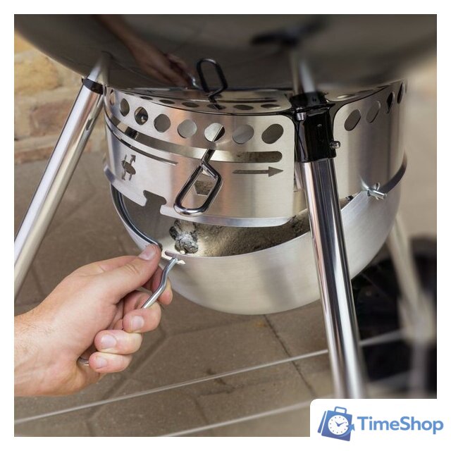 Гриль Weber Original Kettle Premium 1502210 - Изображение №4 — Интернет-магазин Time-Shop