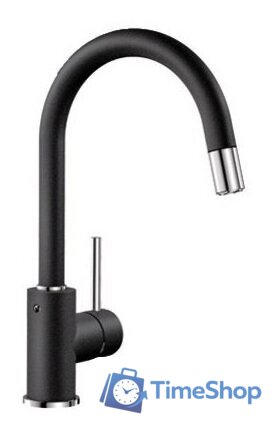 Смеситель Blanco Mida-S Silgranit (антрацит) [521455] - Изображение №1 — Интернет-магазин Time-Shop