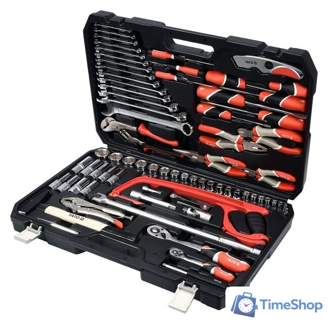 Универсальный набор инструментов Yato YT-38911 (79 предметов) - Изображение №1 — Интернет-магазин Time-Shop