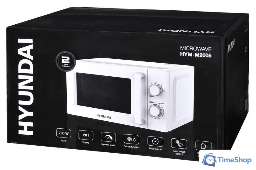 Микроволновая печь Hyundai HYM-M2005 - Изображение №11 — Интернет-магазин Time-Shop
