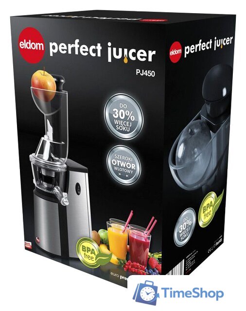 Соковыжималка Eldom PJ450 - Изображение №4 — Интернет-магазин Time-Shop
