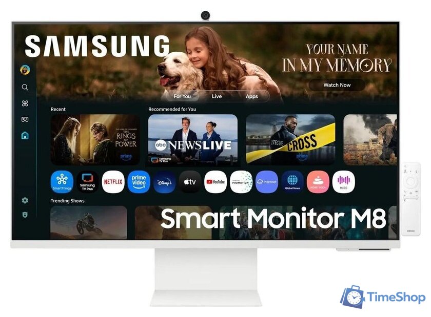 Smart монитор Samsung LS32FM803UIXCI - Изображение №1 — Интернет-магазин Time-Shop