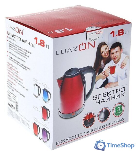 Электрический чайник Luazon LSK-1804 - Изображение №6 — Интернет-магазин Time-Shop