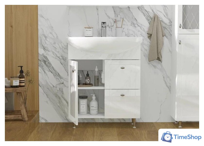  Volna Тумба под умывальник Milena 70.1D.2Y - Изображение №5 — Интернет-магазин Time-Shop