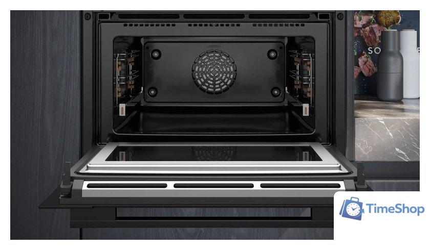 Электрический духовой шкаф Siemens iQ700 CM778GNB1B - Изображение №3 — Интернет-магазин Time-Shop