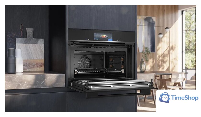 Электрический духовой шкаф Siemens iQ700 CM778GNB1B - Изображение №4 — Интернет-магазин Time-Shop