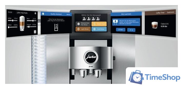 Кофемашина JURA Z10 Aluminium White EB 15613 - Изображение №6 — Интернет-магазин Time-Shop