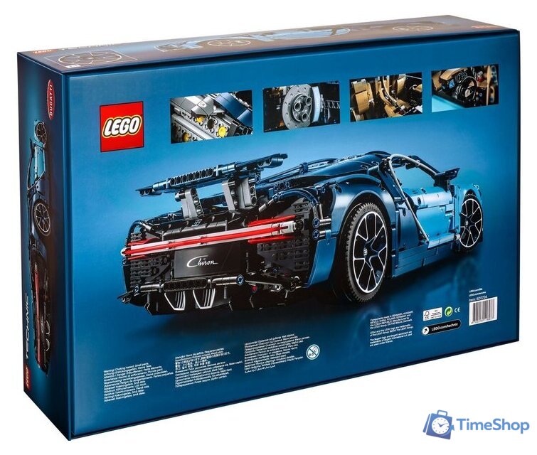 Конструктор LEGO Technic 42083 Bugatti Chiron - Изображение №2 — Интернет-магазин Time-Shop