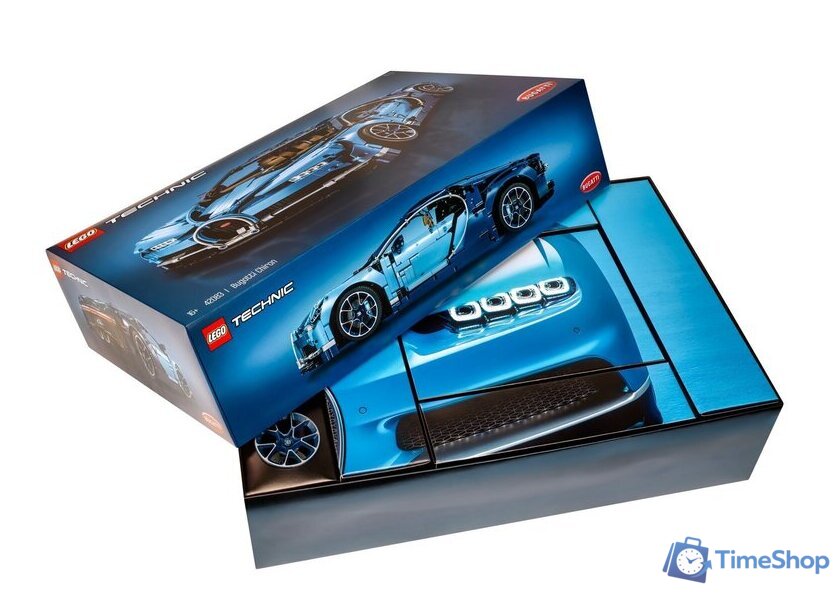 Конструктор LEGO Technic 42083 Bugatti Chiron - Изображение №3 — Интернет-магазин Time-Shop