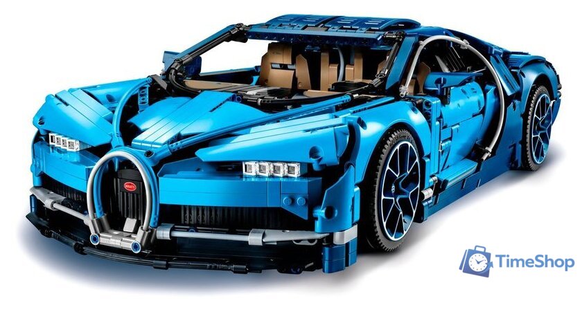 Конструктор LEGO Technic 42083 Bugatti Chiron - Изображение №4 — Интернет-магазин Time-Shop