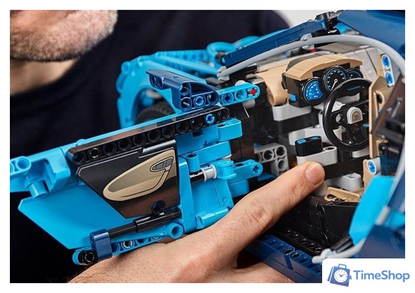 Конструктор LEGO Technic 42083 Bugatti Chiron - Изображение №12 — Интернет-магазин Time-Shop