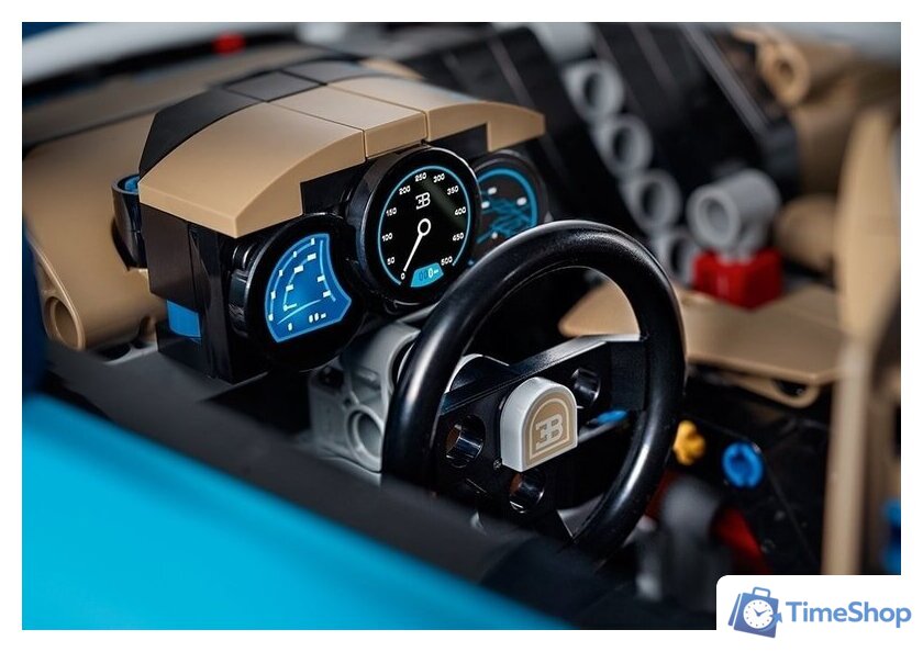 Конструктор LEGO Technic 42083 Bugatti Chiron - Изображение №13 — Интернет-магазин Time-Shop