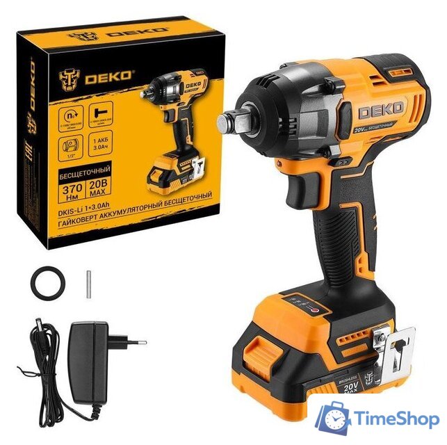 Гайковерт Deko DKIS-Li 083-1085 (с 1-им АКБ) - Изображение №1 — Интернет-магазин Time-Shop