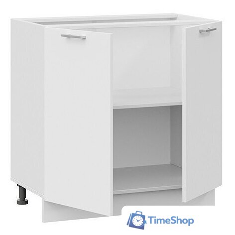 Шкаф напольный Трия Габриэлла 1Н8 (белый/сноу) - Изображение №2 — Интернет-магазин Time-Shop