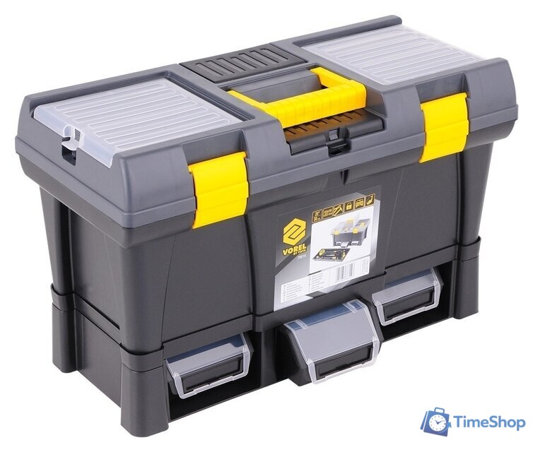 Ящик для инструментов Vorel 78814 - Изображение №2 — Интернет-магазин Time-Shop
