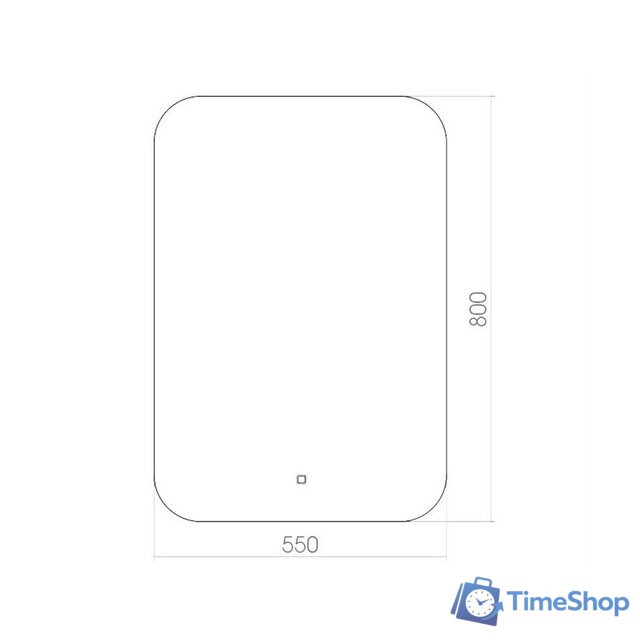  Toppus Зеркало Satin 55x80 - Изображение №4 — Интернет-магазин Time-Shop