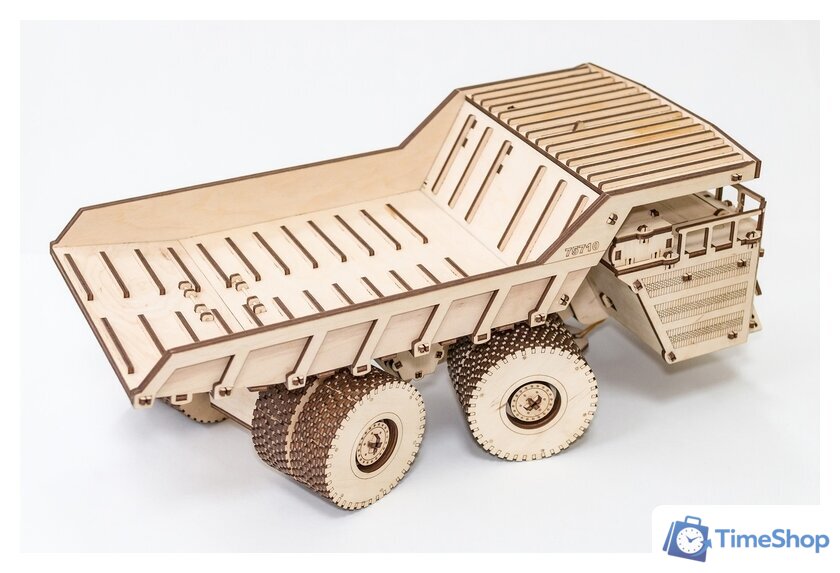 3Д-пазл Eco-Wood-Art БелАЗ 75710 - Изображение №5 — Интернет-магазин Time-Shop