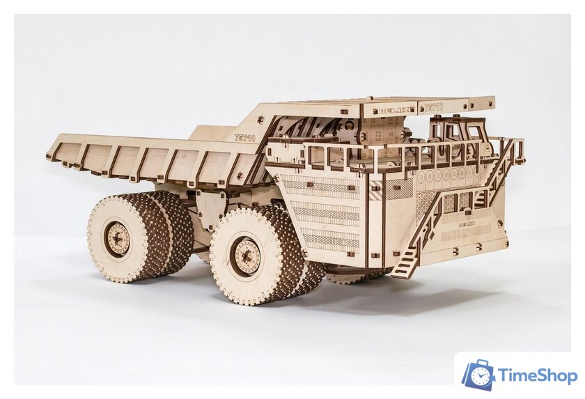 3Д-пазл Eco-Wood-Art БелАЗ 75710 - Изображение №6 — Интернет-магазин Time-Shop