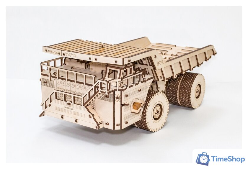 3Д-пазл Eco-Wood-Art БелАЗ 75710 - Изображение №4 — Интернет-магазин Time-Shop