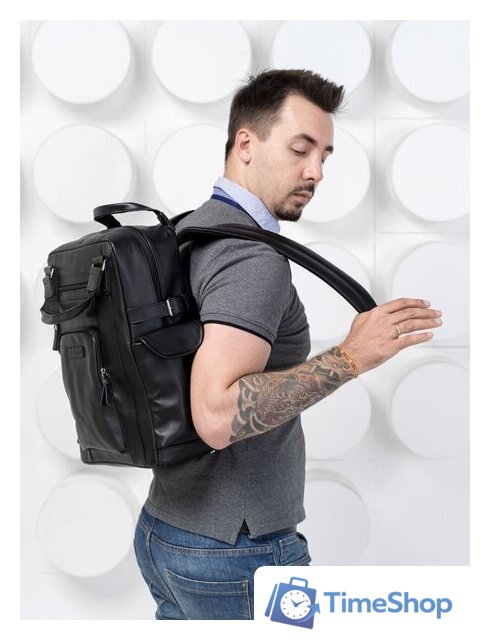 Городской рюкзак Carlo Gattini Sinfonica Corruda 3092-04 (темно-коричневый) - Изображение №10 — Интернет-магазин Time-Shop