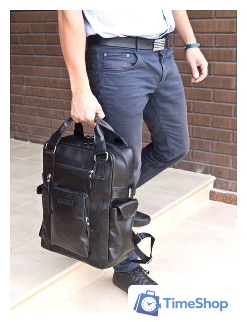 Городской рюкзак Carlo Gattini Sinfonica Corruda 3092-04 (темно-коричневый) - Изображение №5 — Интернет-магазин Time-Shop