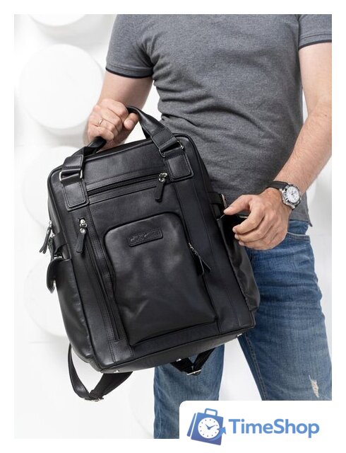 Городской рюкзак Carlo Gattini Sinfonica Corruda 3092-04 (темно-коричневый) - Изображение №9 — Интернет-магазин Time-Shop