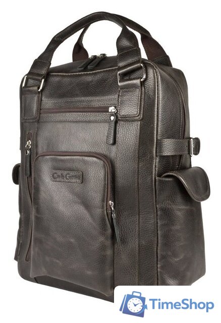 Городской рюкзак Carlo Gattini Sinfonica Corruda 3092-04 (темно-коричневый) - Изображение №1 — Интернет-магазин Time-Shop