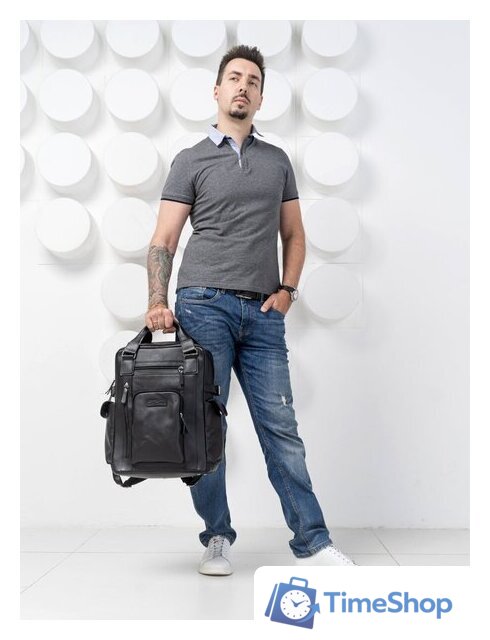 Городской рюкзак Carlo Gattini Sinfonica Corruda 3092-04 (темно-коричневый) - Изображение №8 — Интернет-магазин Time-Shop