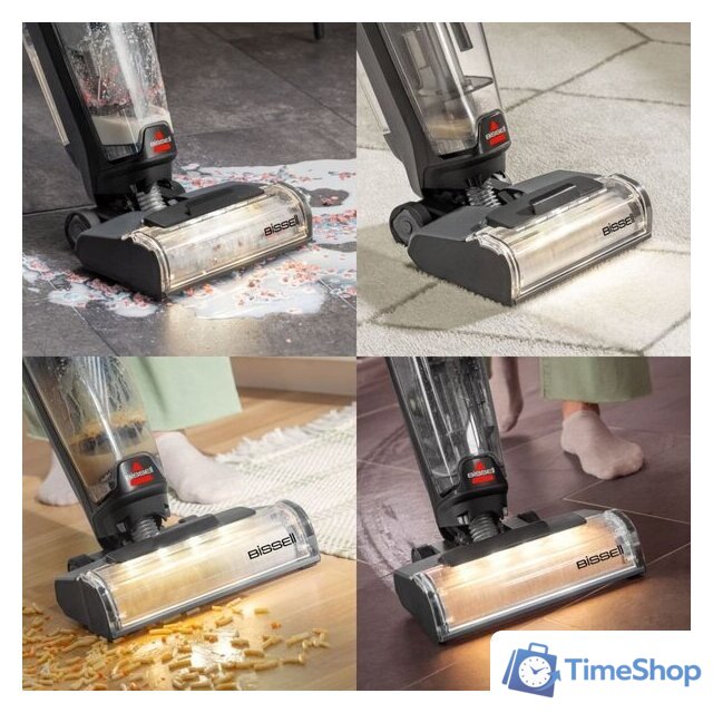 Вертикальный моющий пылесос Bissell CrossWave OmniFind Select 4007N - Изображение №4 — Интернет-магазин Time-Shop