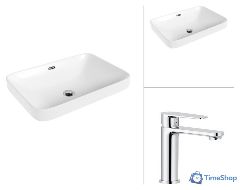 Умывальник Lauter 21441B + Moon 21СK691C - Изображение №1 — Интернет-магазин Time-Shop