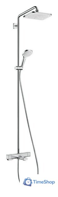 Душевая система  Hansgrohe Croma E Showerpipe 280 1jet 27687000 - Изображение №1 — Интернет-магазин Time-Shop