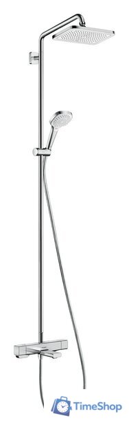 Душевая система  Hansgrohe Croma E Showerpipe 280 1jet 27687000 - Изображение №1 — Интернет-магазин Time-Shop