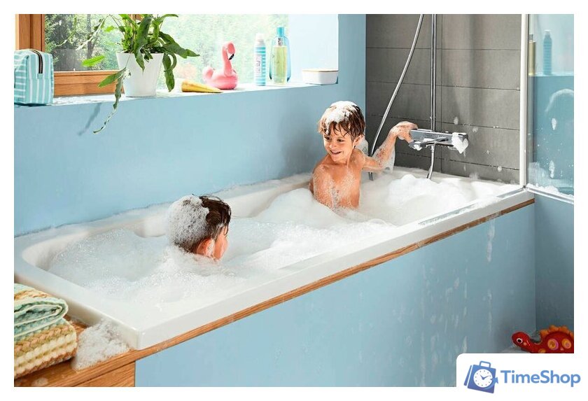 Душевая система  Hansgrohe Croma E Showerpipe 280 1jet 27687000 - Изображение №3 — Интернет-магазин Time-Shop