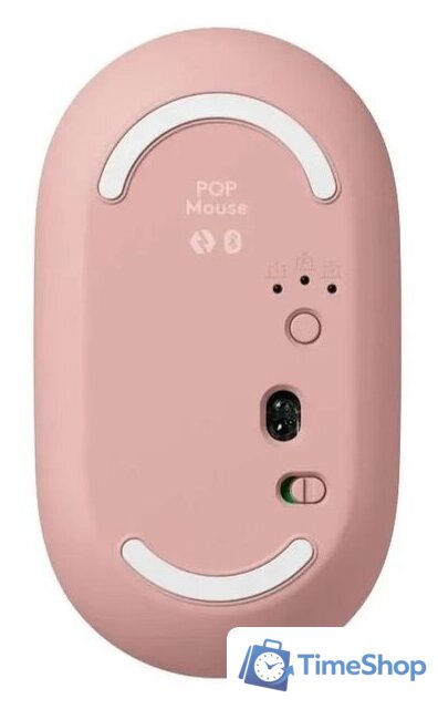 Мышь Logitech Pop Mouse (розовый) - Изображение №2 — Интернет-магазин Time-Shop