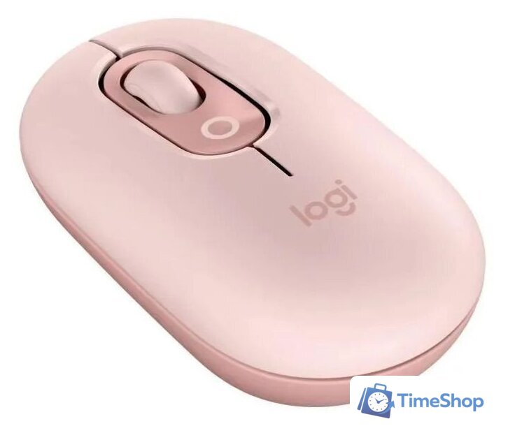 Мышь Logitech Pop Mouse (розовый) - Изображение №5 — Интернет-магазин Time-Shop