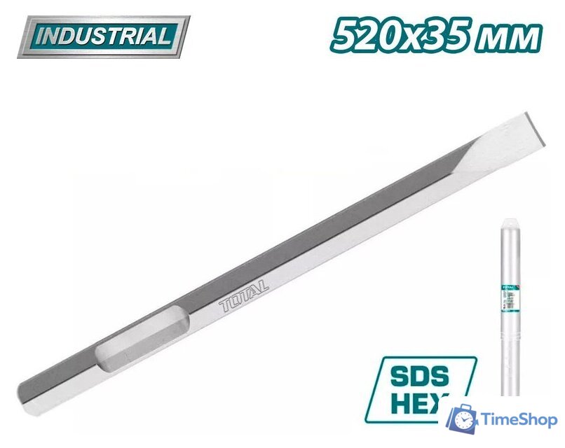 Плоское зубило Total TAC153428112 - Изображение №1 — Интернет-магазин Time-Shop