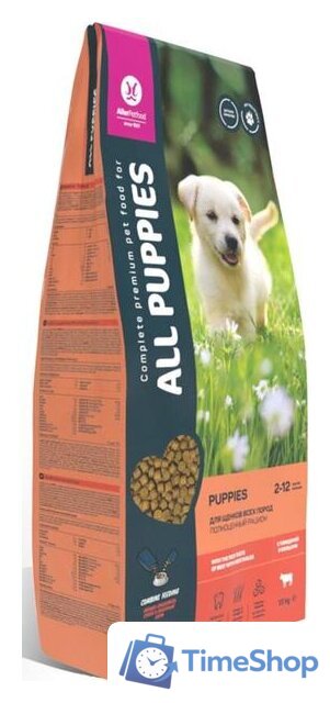 Сухой корм для собак All Puppies с говядиной и овощами 13 кг - Изображение №3 — Интернет-магазин Time-Shop