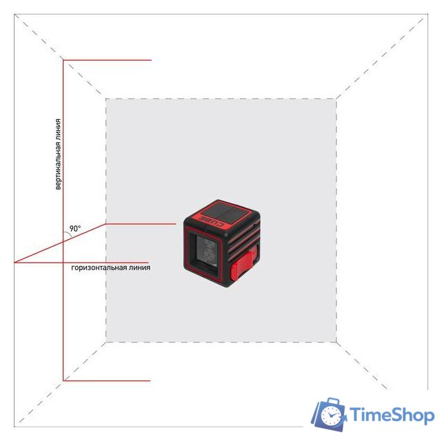 Лазерный нивелир ADA Instruments Cube Basic Edition - Изображение №7 — Интернет-магазин Time-Shop