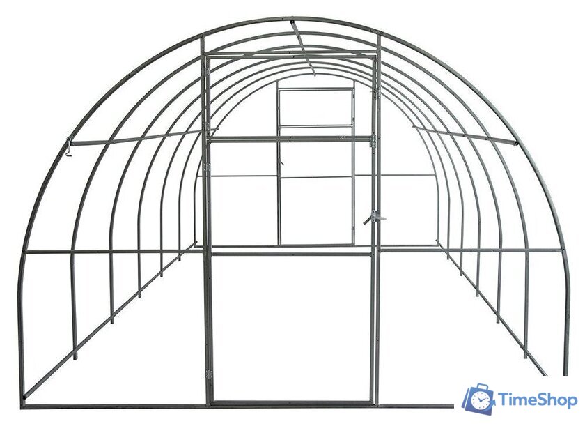 Каркас теплицы КомфортПром 3.3x4м(0.67) 10014092 - Изображение №2 — Интернет-магазин Time-Shop