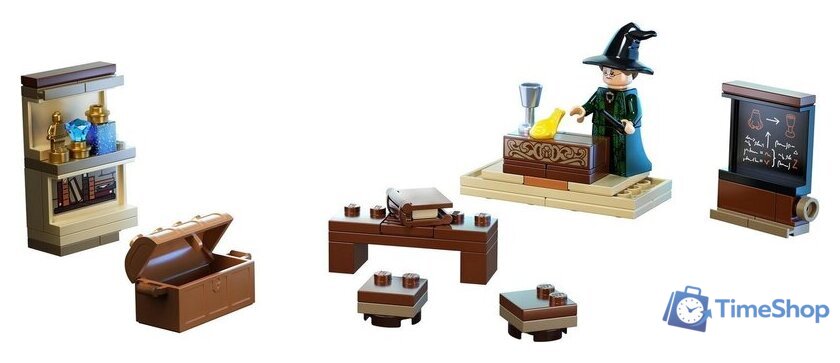 Конструктор LEGO Harry Potter 76382 Учеба в Хогвартсе: Урок трансфигурации - Изображение №4 — Интернет-магазин Time-Shop