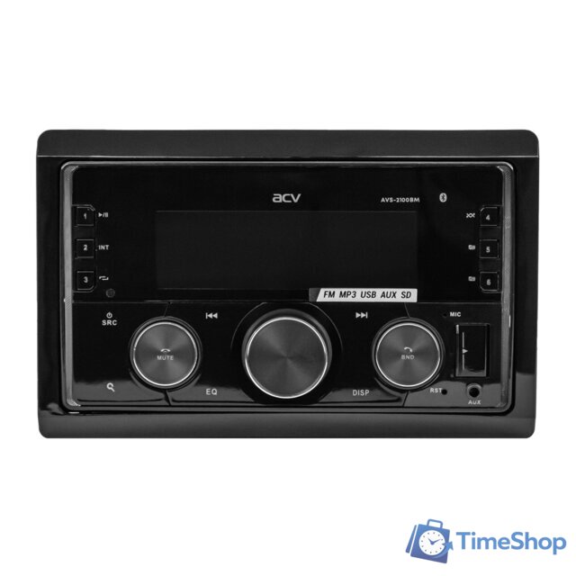 USB-магнитола ACV AVS-2100BM - Изображение №2 — Интернет-магазин Time-Shop