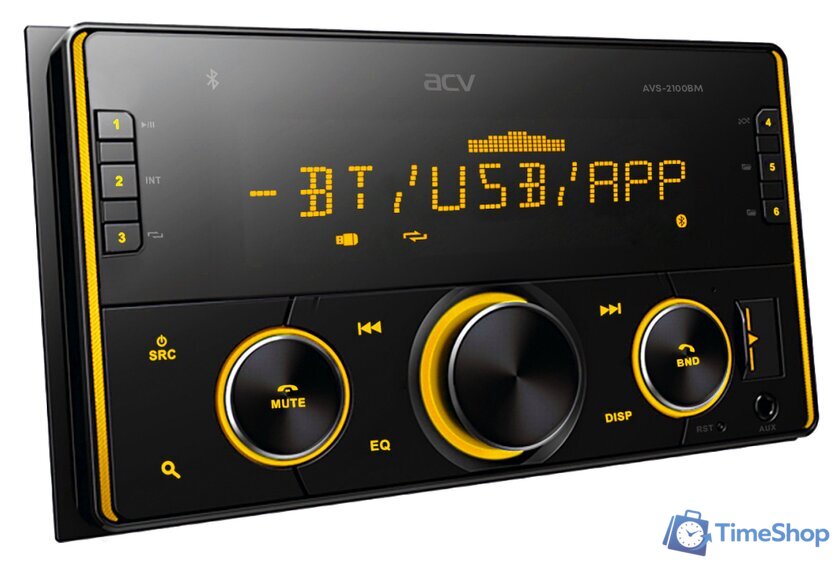 USB-магнитола ACV AVS-2100BM - Изображение №1 — Интернет-магазин Time-Shop