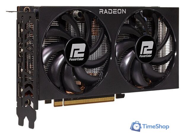 Видеокарта PowerColor Fighter Radeon RX 7600 8GB GDDR6 RX 7600 8G-F - Изображение №1 — Интернет-магазин Time-Shop